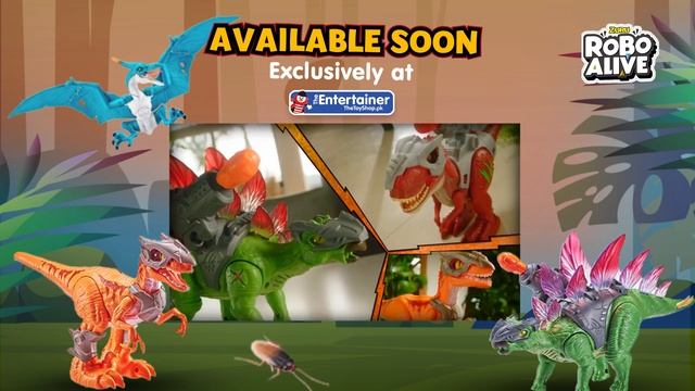 Zuru Robo Alive| Dino Action T-Rex смотреть онлайн