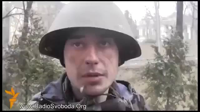 Украина. Киев. Майдан. Улица Институтская 20. 02. 2014. смотреть онлайн