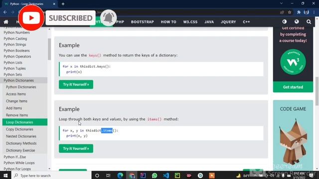 32.Python Bangla Tutorial - Loop Dictionary in Python. смотреть онлайн
