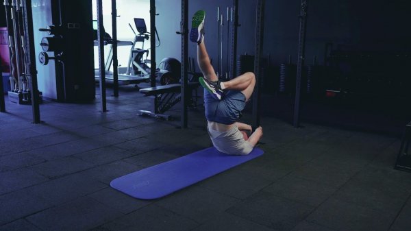 Флаг дракона упрощенная версия/ Single leg dragon flag