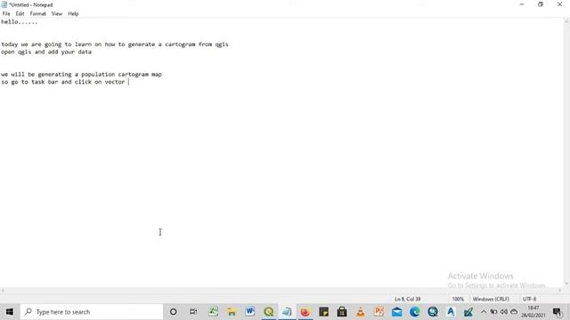 how to generate a cartogram with Qgis смотреть онлайн