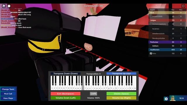 Toxic - BoyWithUke | Roblox Got Talent [Part 3] (Piano Cover) смотреть онлайн