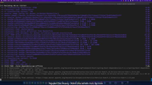 19-Quản lý dự án Java Springboot với Docker - P1 смотреть онлайн