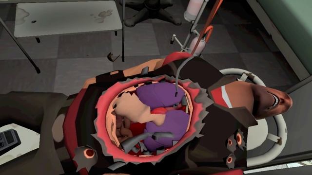 HE'S GOT HEART, DON'T TOUCH THE BUTTON! | Surgeon Simulator VR HTC Vive (Virtual Reality) Demo смотреть онлайн