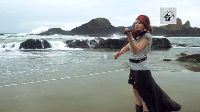 PIRATES OF THE CARIBBEAN THEME - song "He's a Pirate" (Violin cover by Taylor Davis) смотреть онлайн