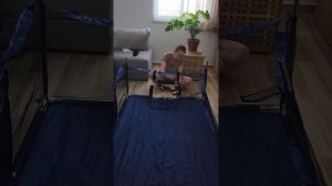 Как собрать детский манеж из Китая