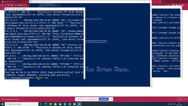 open MYSQL in phpmyadmin with Docker смотреть онлайн