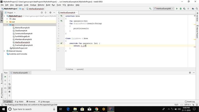 How to create interface in Kotlin | Dr Vipin Classes смотреть онлайн