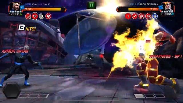 MCoC airwalker on node 8 section 1 path 8 - died with Mr F, bad match up смотреть онлайн