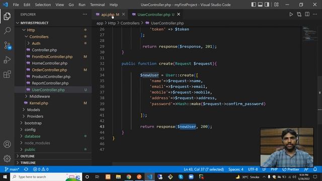 #laravel #ecommerce #api working with #reactnative Part-3 Profile API, HomeScreen API смотреть онлайн