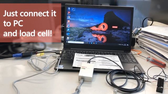 [UNIPULSE] "FS10" Will Make Your PC a Load Cell Monitor! [Force Measurement] смотреть онлайн