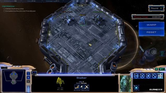 StarCraft Master - Round 8 - Safe Zone (With Achievement) смотреть онлайн
