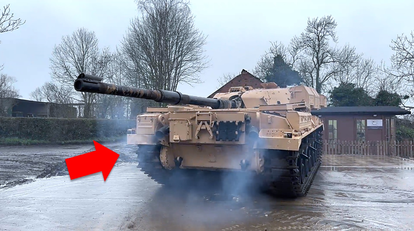 Мощь. Запуск танка с дизельным двигателем V12 смотреть онлайн