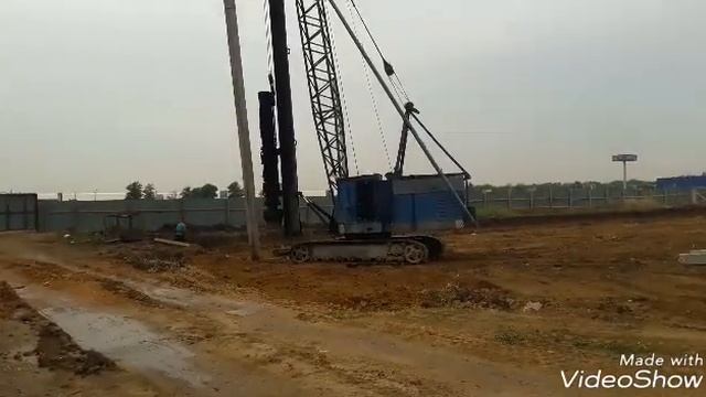 Вбиваем сваи Акварель-2 на Таирова 14.09.2018 смотреть онлайн