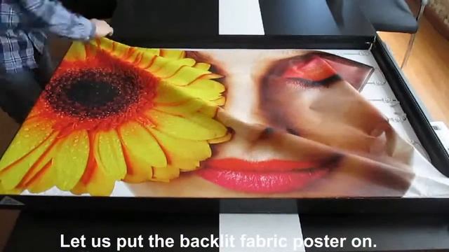 High bright energy saving 60mm frameless fabric light box смотреть онлайн