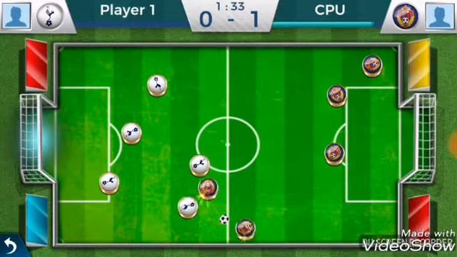 Играем в футбол фишками смотреть онлайн
