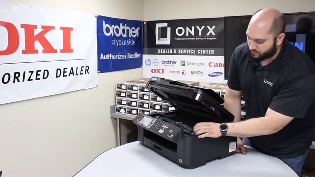 Epson Workforce WF 7610 | Onyx Imaging | Tulsa Printer Repair | How To Replace Ink смотреть онлайн