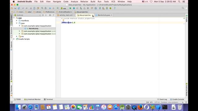 Fixed: Android Nougat requires the IDE to be running with Java 1.8 or later смотреть онлайн