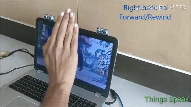 Gesture Control using arduino and python... смотреть онлайн
