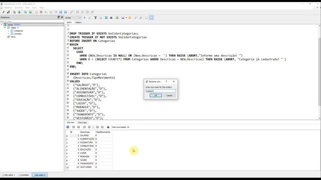 Controle de contas DELPHI x SQLite - Criando estrutura do banco de dados - Aula 1 смотреть онлайн