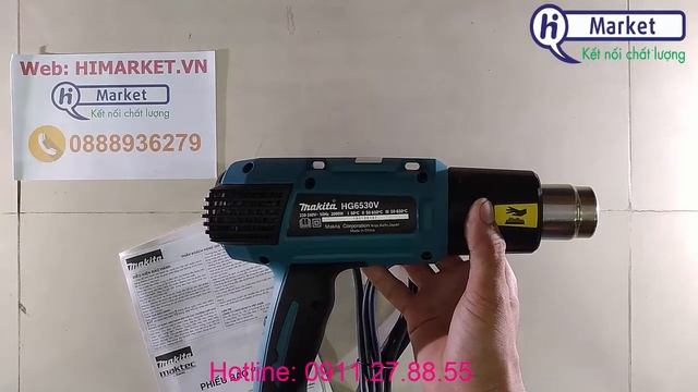 Máy Thổi Hơi Nóng Makita HG6530V 2000W Chính Hãng. Himarket Vn 0911278855