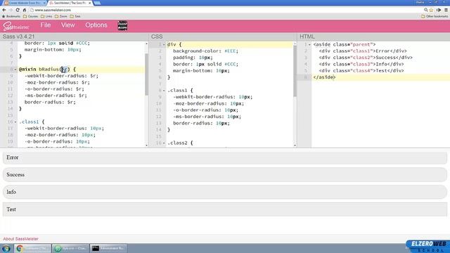 Learn Sass in Arabic #12 - Mixin смотреть онлайн