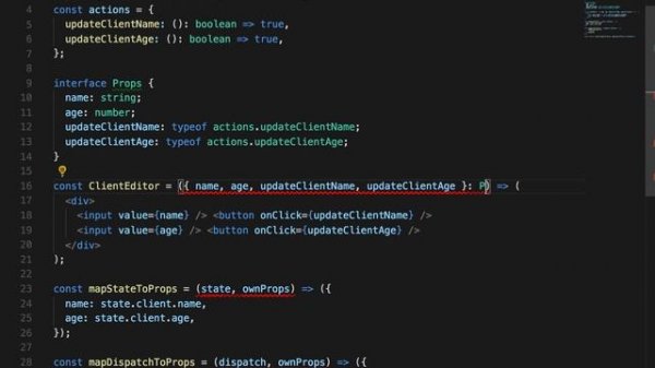 React JS to TSX Component (with Redux connect)
