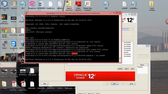 Resolving ORA 12547 error смотреть онлайн