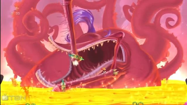 Rayman Legends - The Mamma of All Nightmares - All Teensies смотреть онлайн