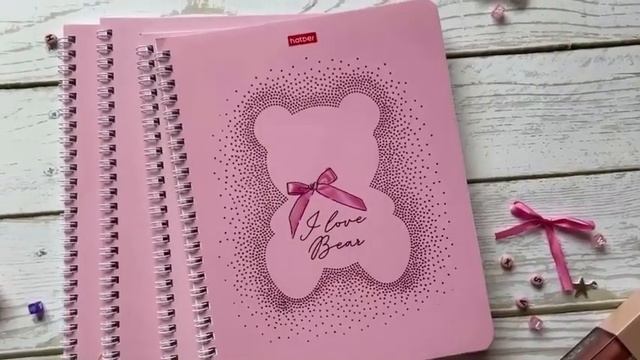 «Розовые медвежата» от Hatber! смотреть онлайн