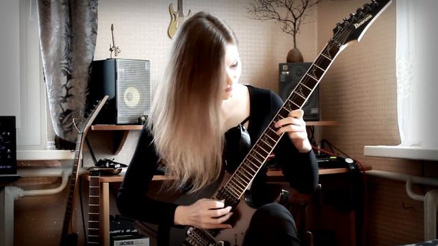 Scorpions - Rock You Like a Hurricane ( solo cover by Zarina Rybakova) смотреть онлайн