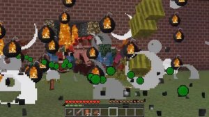 АРЕНА РАСТЕНИЯ ПРОТИВ ЗОМБИ МУТАНТЫ! ЕНОТИК И НУБ ПРОТИВ ВОЛН ЗОМБИ В МАЙНКРАФТ! 1 - 99 ВОЛНЫ ЗОМБИ