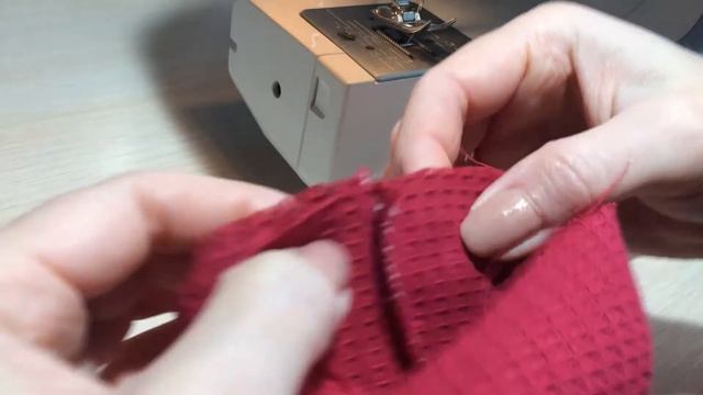 МК Кухонные Полотенца. Обработка косой бейкой. смотреть онлайн