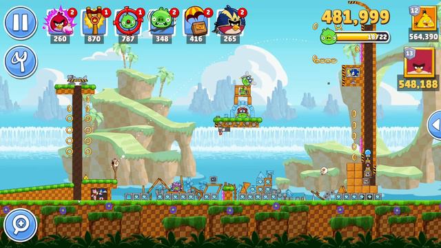 Angry Birds Friends Level 6 Tournament 1369 three stars NO POWER-UP walkthrough 2024-03-16 смотреть онлайн