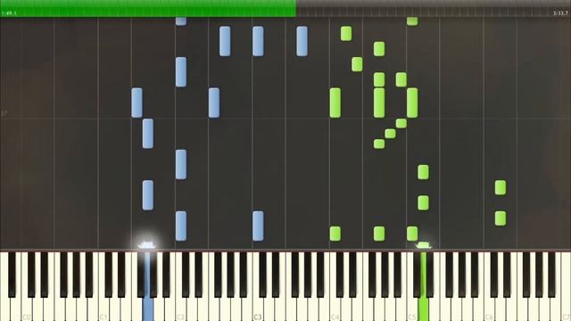 Fruits Basket OST - Spring Will Come When the Snow Melts Away [Piano Cover][Tutorial] (Synthesia) смотреть онлайн