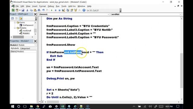 sending email with vba смотреть онлайн