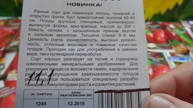КАКОЙ ПЕРЕЦ ВЫБРАТЬ? СОРТ ХАСБУЛАТ. Обзор Ольги Черновой. смотреть онлайн