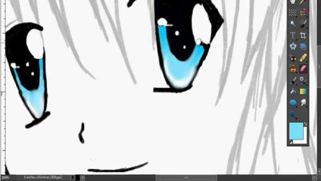 Drawing Anime On Photoshop Elements смотреть онлайн