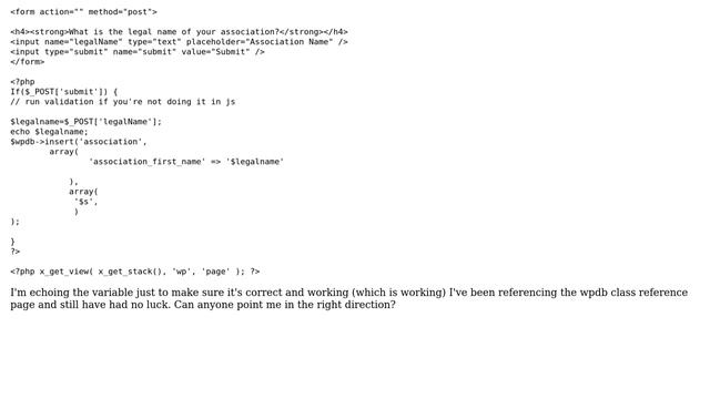 Wordpress: Processing forms with php to wordpress database смотреть онлайн