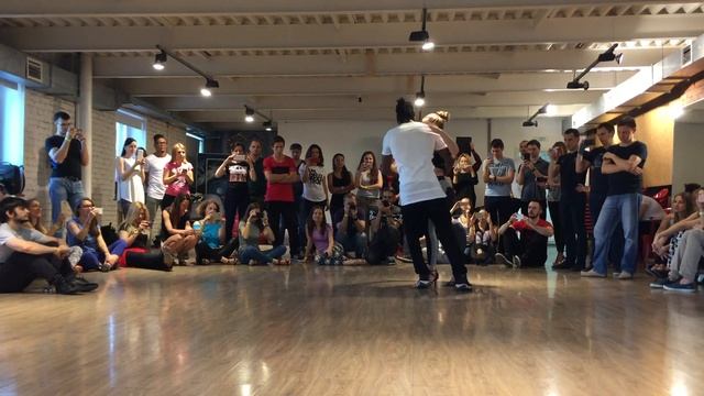 JoJo and Mickaella Kizomba Tricks. Moscow смотреть онлайн