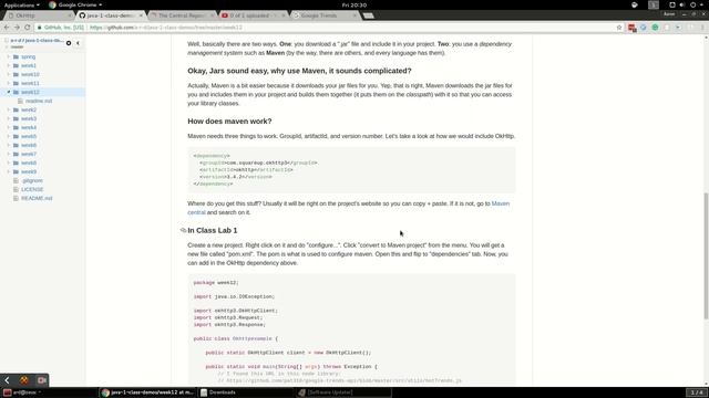 Java Maven with Eclipse Tutorial смотреть онлайн