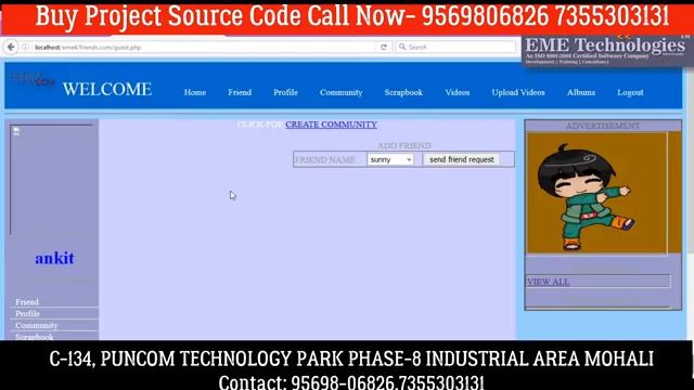 How to Create FRIENDS.COM Website in php | Download Project Source Code смотреть онлайн