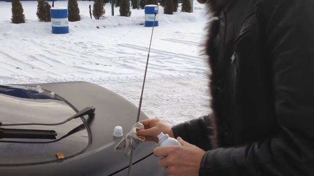 Чем смазать антенну автомобиля [ Смазка EFELE UNI-M для смазки антенны автомобиля ] смотреть онлайн