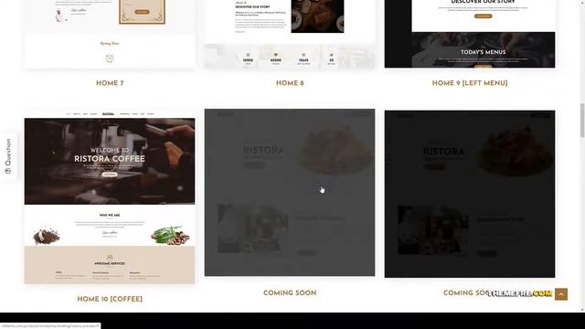 Ristora - Restaurant And Food WordPress Theme Menu Pizza Easy Create Website