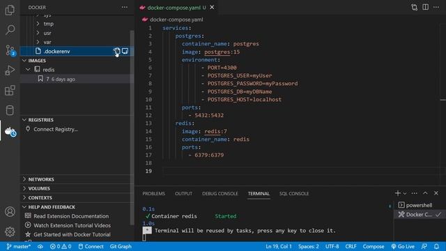 Simple docker workflows with VSCODE docker extension смотреть онлайн