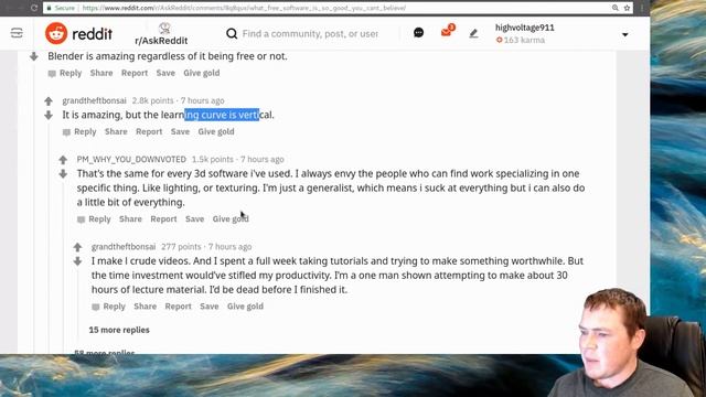 Browsing Reddit: Free software almost unbelievably free and Microsoft's maintainer script blunder смотреть онлайн