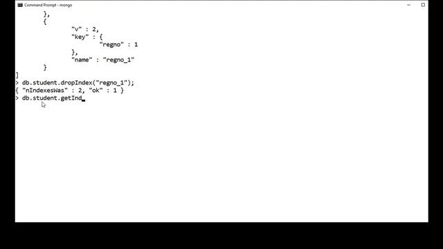 MongoDB Indexing - Demonstration of Single Field Index , Compound Index, Multikey Index, Text Index смотреть онлайн