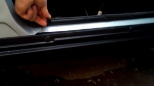 #ваз- 2110. ВАЗ 2112. пороги.Хороший пластик лёг как надо...