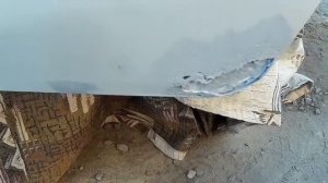 МГНОВЕННЫЙ ремонт двери на авто стекловолокном без сварки (ч-3). Ремонт жестянки авто в РОССИИ.