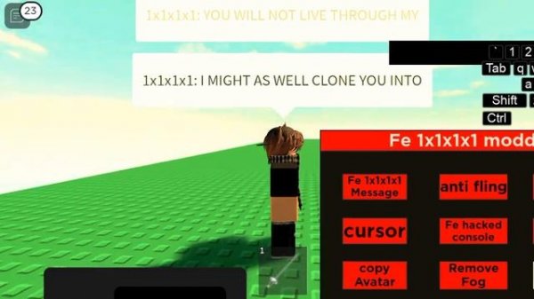 1x1x1x1 gui modded by me! (Pastebin) #script #roblox #games